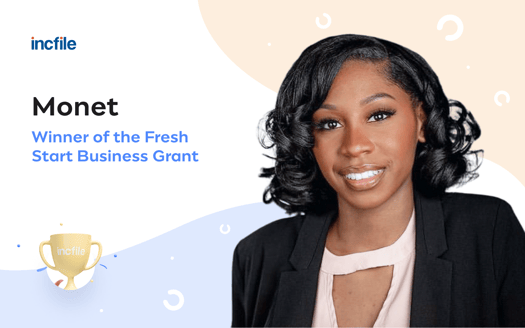 Incfile grant winner fresh start grant